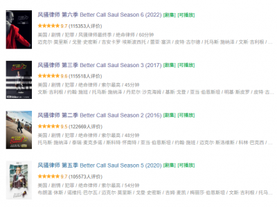 【“毒师宇宙”巅峰神作】《风骚律师》1-6季全集 | 从“滑头吉米”到“无良索尔”，这部艾美奖最大遗珠如何成就最伟大的衍生剧？