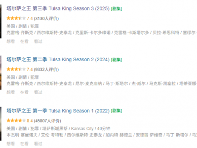 【史泰龙首部电视剧】《塔尔萨之王》 | 76岁“意式老炮儿”东山再起，在现代都市重建黑帮帝国！